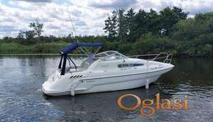 Prodajem Englesku jahtu Sealine 24 DIZEL, dužine 7,5 m sa 6 ležaja i wc i kuhinjom, može se voziti prikolicom